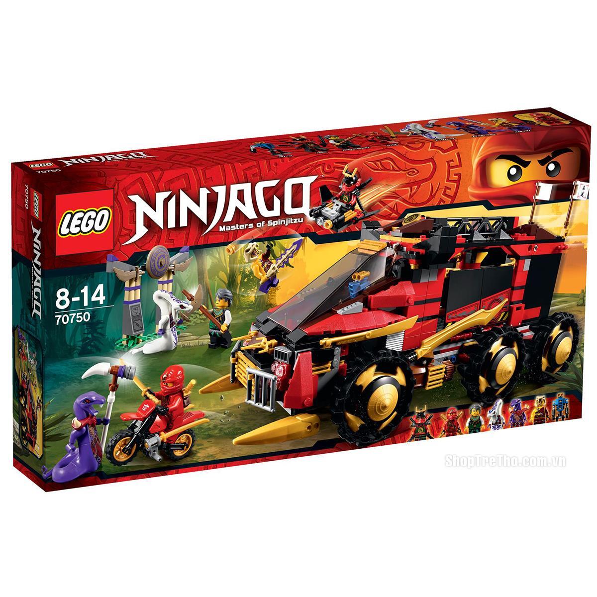 Mô hình Xe chiến đấu Ninja DBX Lego Ninjago 70750