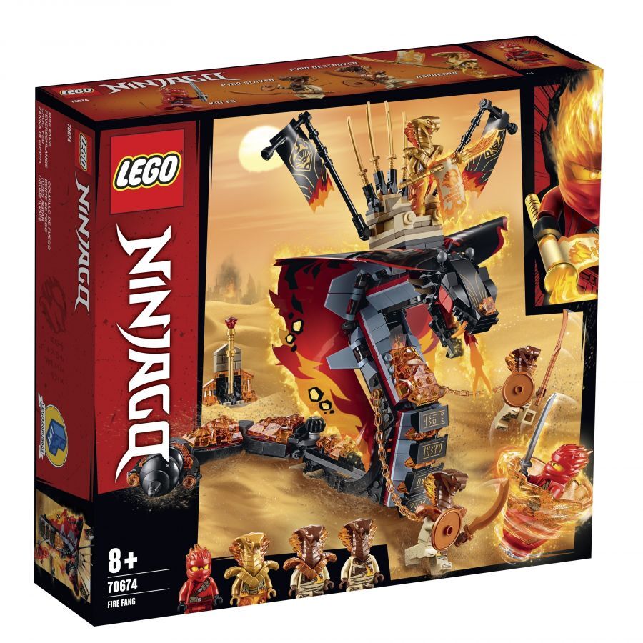 Lego Ninjago – Firefang rắn lửa khổng lồ