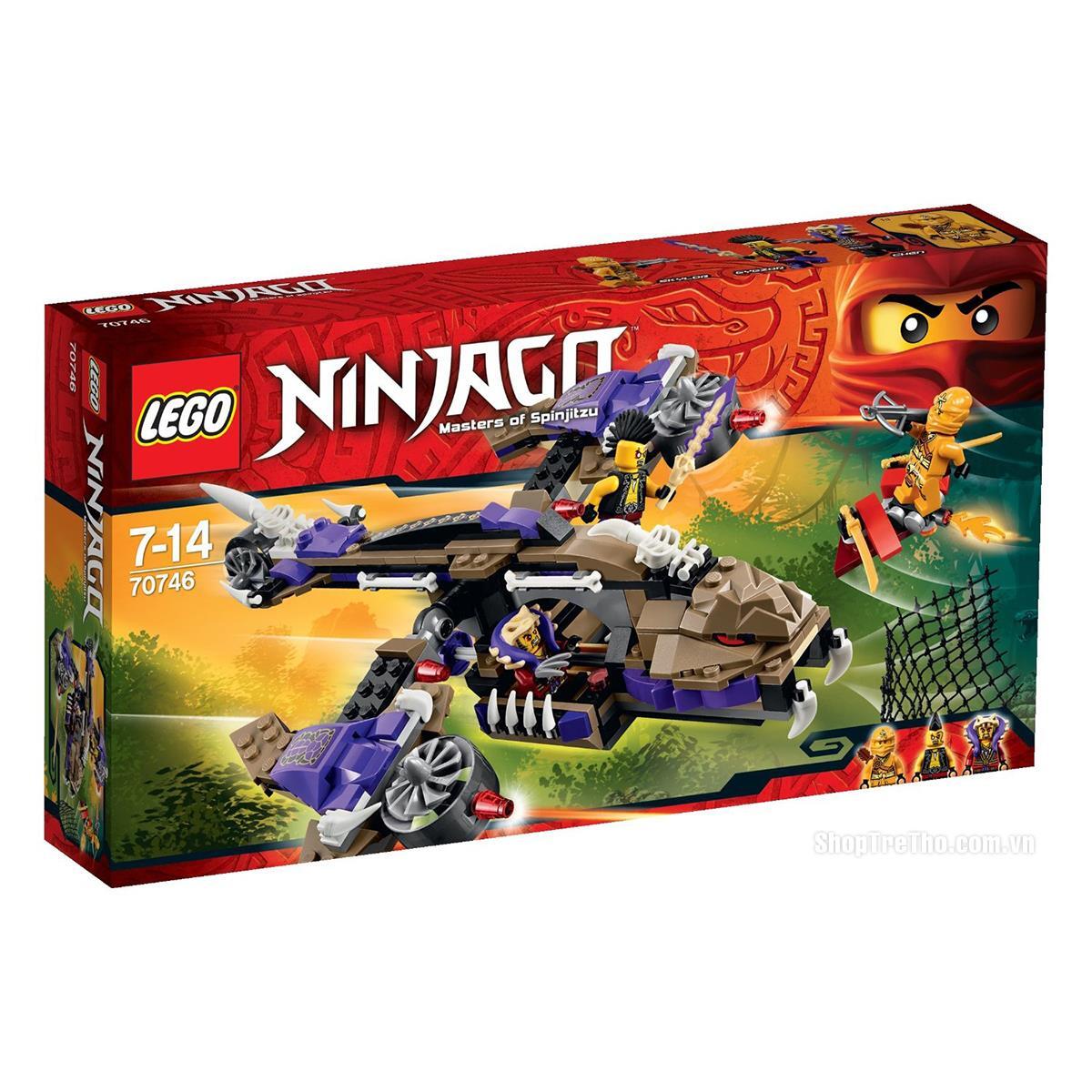 Bộ xếp hình Máy bay độc xà Lego Ninjago 70746