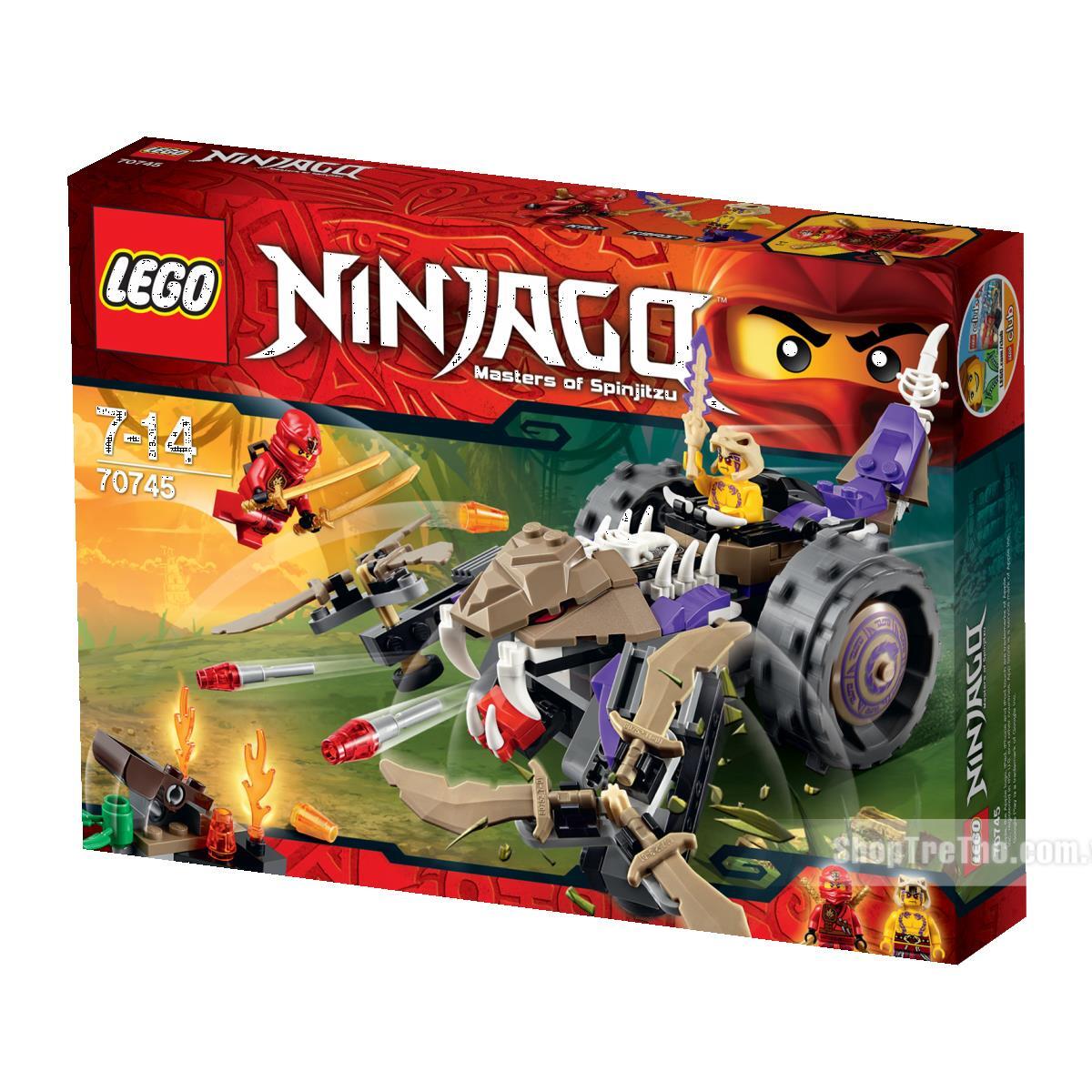 Bộ xếp hình Máy nghiền độc xà Lego Ninjago 70745