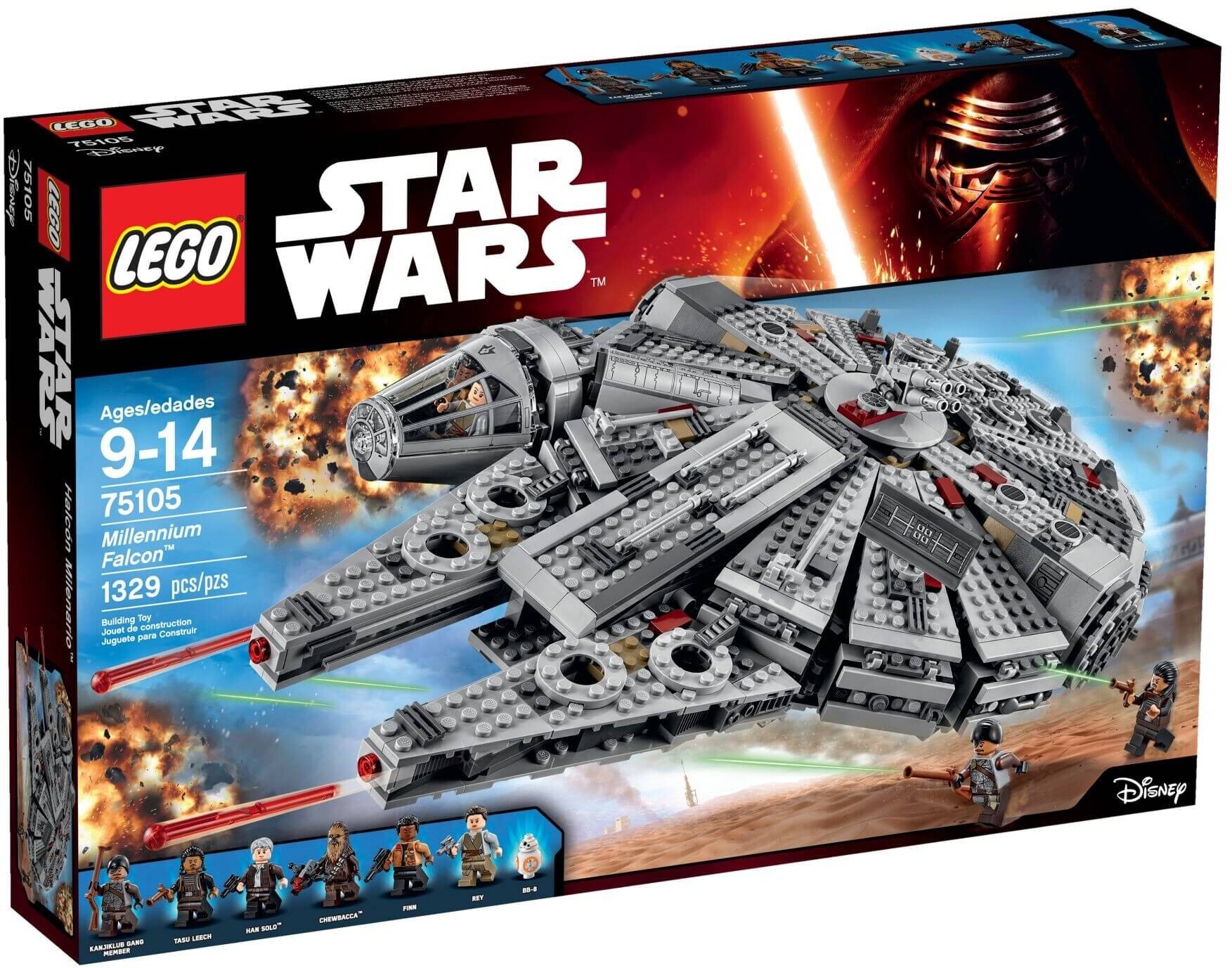 LEGO Star Wars 75105 - Phi Thuyền Millennium Falcon