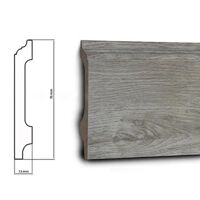 Len chân tường nhựa giả gỗ L76-2