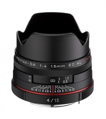 Ống kính Pentax HD DA 15mm F4 ED AL Limited