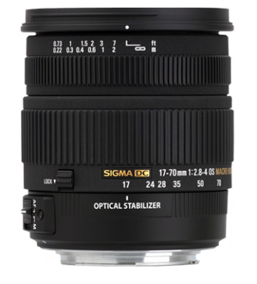 Ống kính Sigma 17-70mm F2.8-4 DC MACRO OS HSM