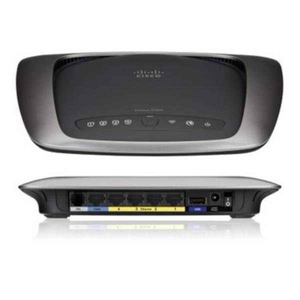 Linksys X3000 N Router with ADSL2+ Modem