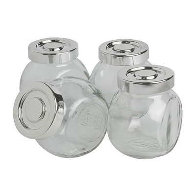 Lọ đựng gia vị Ikea Rajtan Spice jar set of 4 packs