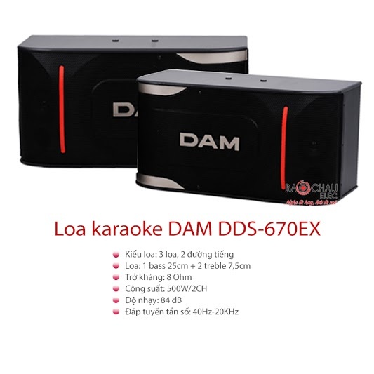 Loa karaoke DAM DDS-670EX