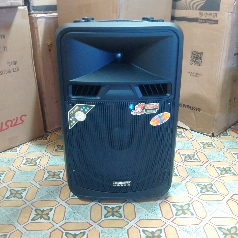 Loa vali kéo di động Bluetooth Karaoke Temeisheng SL15-05