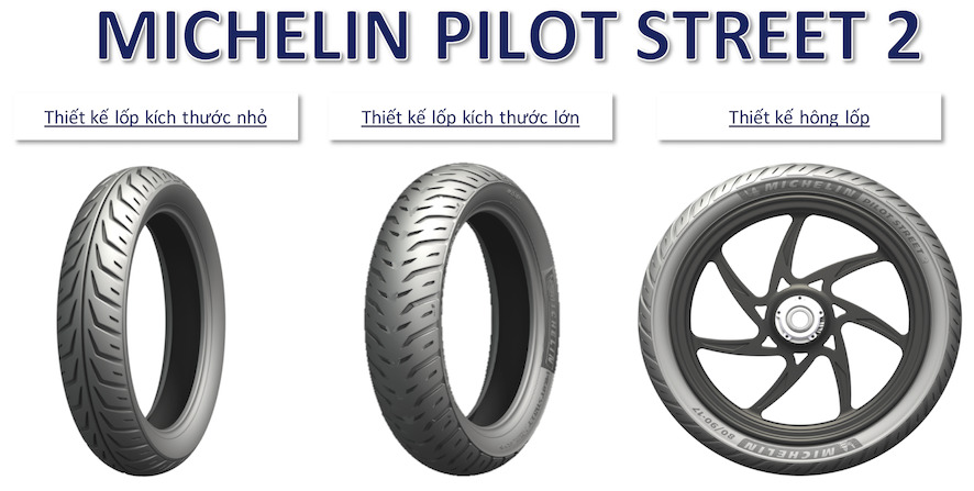 Lốp Michelin 70/90-17 MC 43S PILOT STREET 2 TL