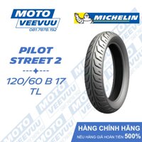 Lốp/vỏ xe máy Michelin 120/60-17 Pilot Street 2