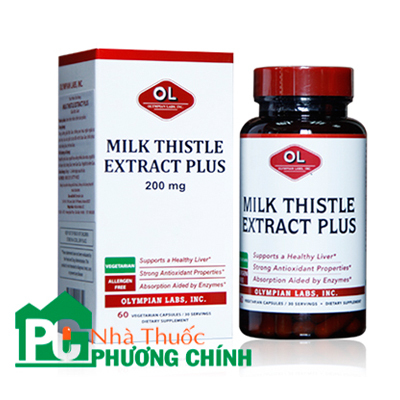 Milk thistle extract plus - Giải độc và tăng cường chức năng gan ...