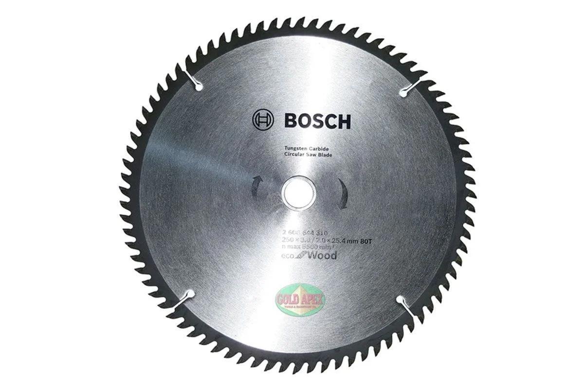 Lưỡi cưa gỗ 250x25.4mm T80 Bosch 2608644310