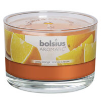 Ly nến thơm tinh dầu Bolsius Juicy Orange 155g QT024881 - hương cam ngọt