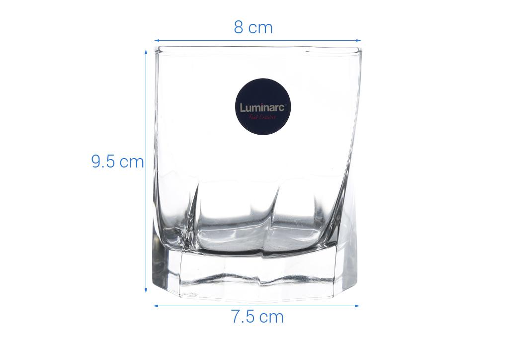 Ly thuỷ tinh Luminarc Aeternam - 300 ml, thân thấp