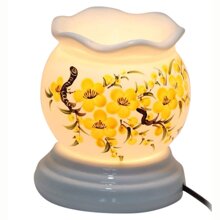 Đèn xông tinh dầu sứ thấu quang Bát Tràng NNGS-431