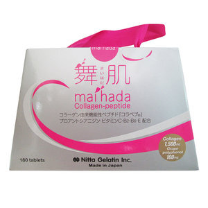 Viên uống Maihada Collagen Peptide Nhật Bản - thuốc giúp da săn chắc, giữ ẩm và xóa mụn hiệu quả, 180 viên