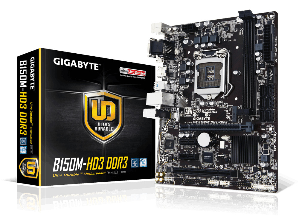 Mainboard Gigabyte B150M-HD3-DDR3