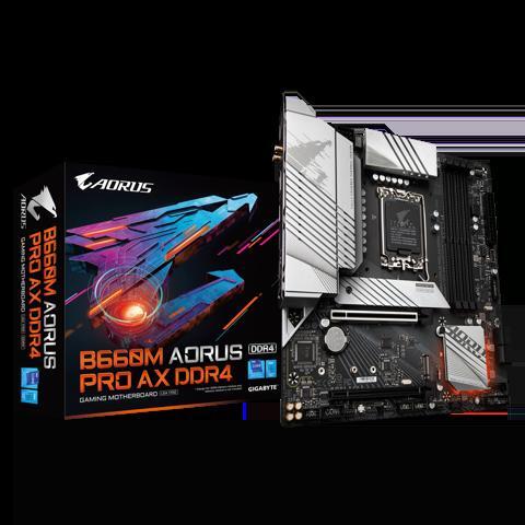 Mainboard Gigabyte B660M Aorus Pro AX DDR4