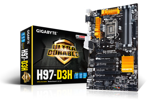 Bo mạch chủ - Mainboard Gigabyte GA H97M-D3H - Socket 1150, Intel H97, 4 x DIMM, Max 32GB, DDR3