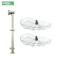 Mâm xoay Inox mạ crom BossEU BS270R