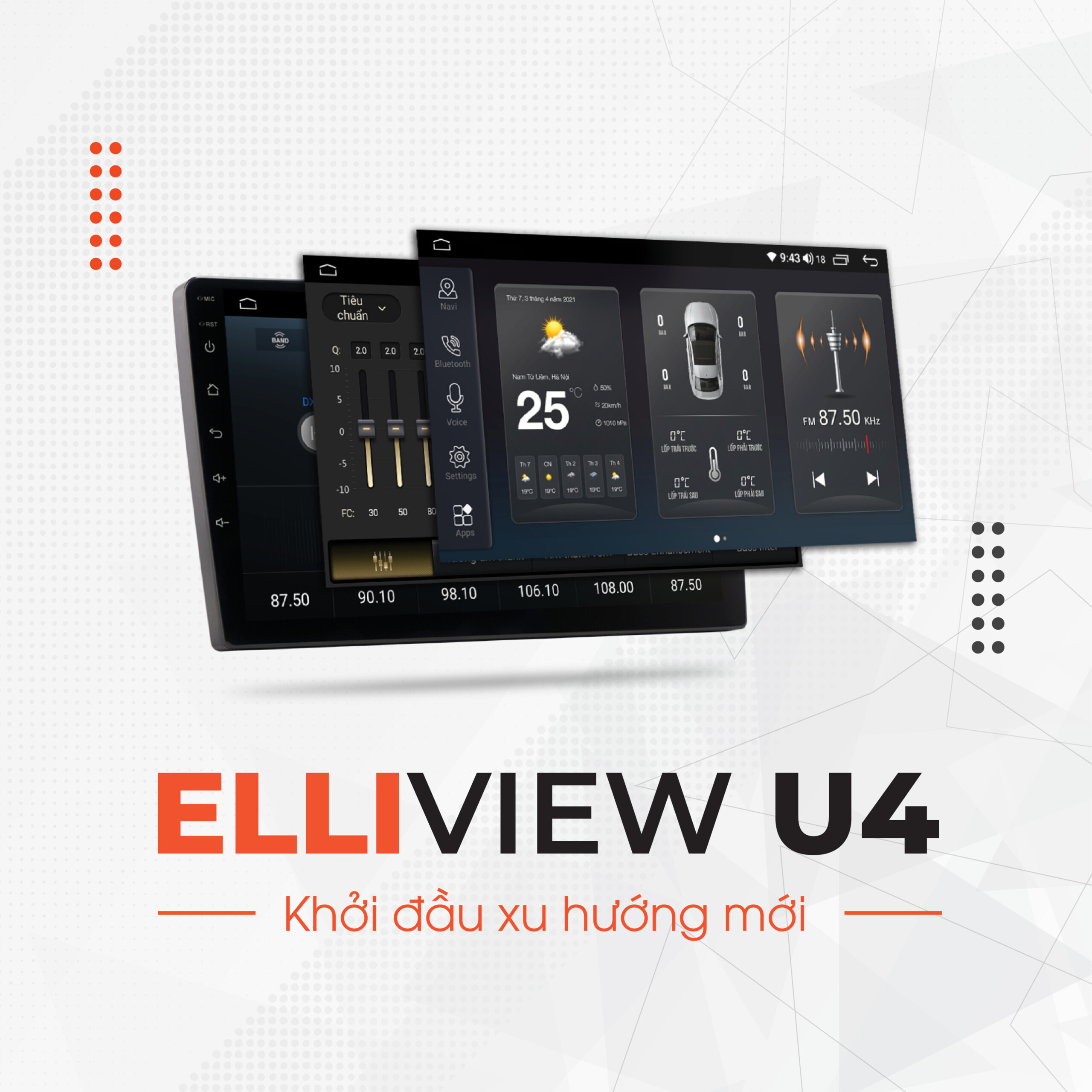 Màn hình android Elliview U4 Deluxe
