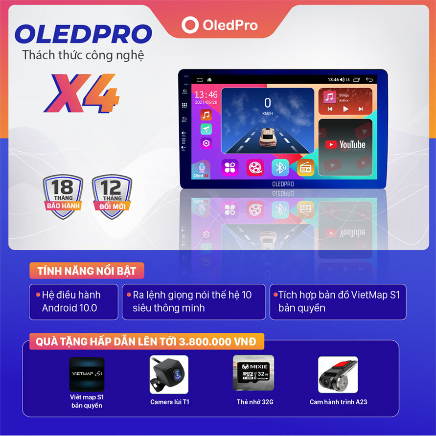 Màn hình android OledPro X4