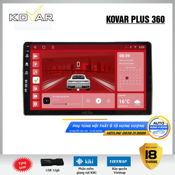 Màn hình DVD Android Kovar Plus 360