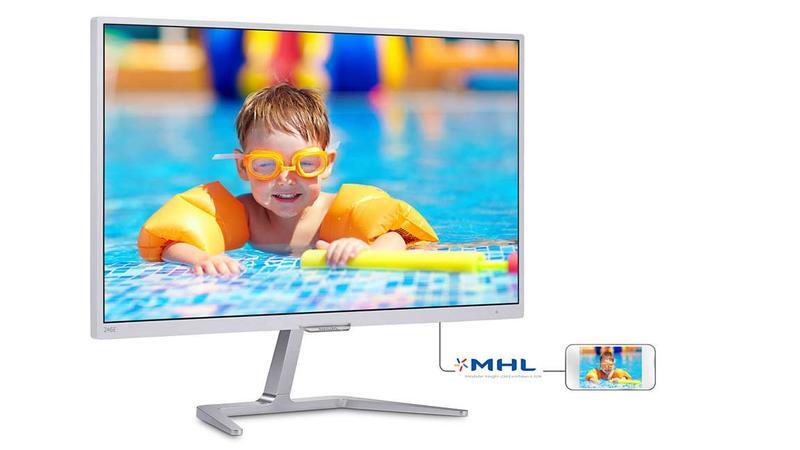 Màn hình máy tính LCD Philips 246E7QDSW (246E7QDSB) - 23.6 inch, Full HD