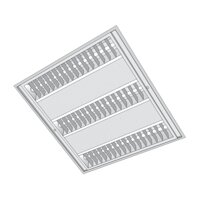 Máng đèn tán quang có lỗ thoát khí T5B/3009L/B