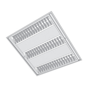 Máng đèn tán quang có lỗ thoát khí T5B/3018L/B