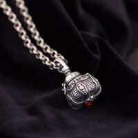 Mặt dây chuyền nam Bạc Ngọc Tuấn E15MAA000015