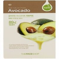 Mặt nạ bơ Real Nature Mask Avocado
