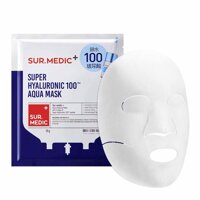 Mặt Nạ cấp nước cấp tốc Sur.Medic Super Hyaluronic 100tm Aqua Mask 30g