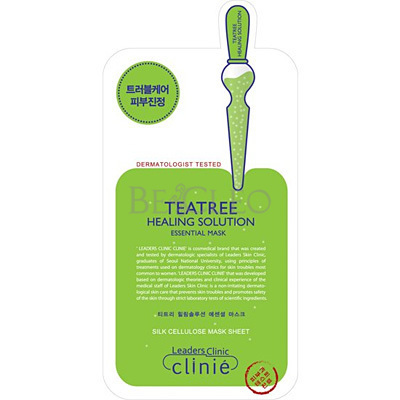 Mặt nạ chiết xuất lá chè và dầu lá thông Mediheal Teatree Healing solution Essential Mask 25ml