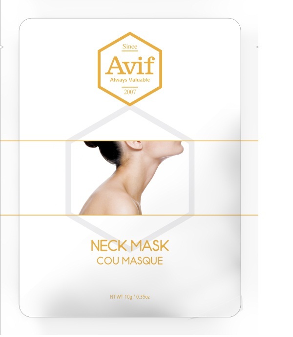 Mặt nạ dưỡng da vùng cổ Avif Biocell Neck Mask