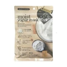 Mặt Nạ Dưỡng Trắng Da Japan Gals Moist Yogur Mask (10 miếng)