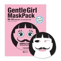 Mặt nạ dưỡng trắng SNP Gentle Girl Lover Boy Whitening Mask Pack 25g