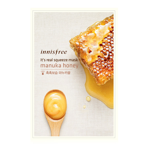 Mặt nạ mật ong Innisfree Its real squeeze mask Manuka Honey