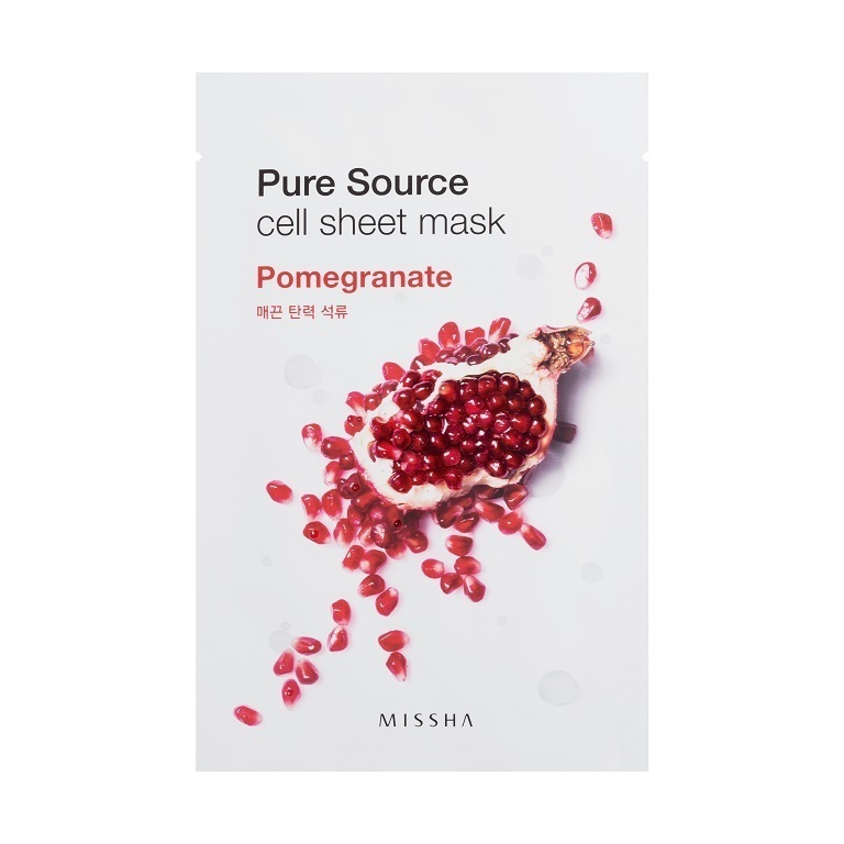 Mặt nạ Missha Pure Source Cell Sheet Mask Pomegranate
