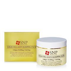 Mặt nạ ngủ SNP Gold Collagen Sleeping Pack 100g