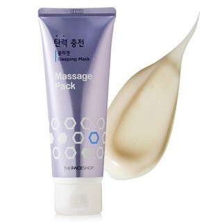Mặt nạ Baby Face Collagen Lifting Massage Pack The Face Shop