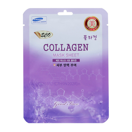 Mặt nạ tinh chất Eco Collagen Mask Sheet Good Face 24g