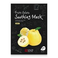Mặt nạ tinh chất lê xay đông lạnh SNP Fruits Gelato Soothing Mask 25ml