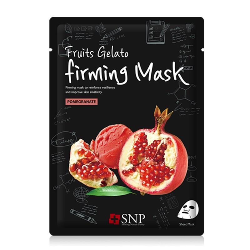 Mặt nạ tinh chất lựu xay đông lạnh SNP Fruits Gelato Firming Mask 25ml