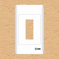 Mặt nhựa chứa 1 MCB kiểu M Sino S68121/M