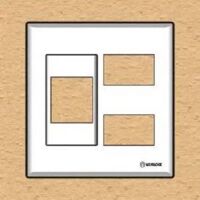 Mặt nhựa chứa 1 MCCB Sino S18CS2X/A