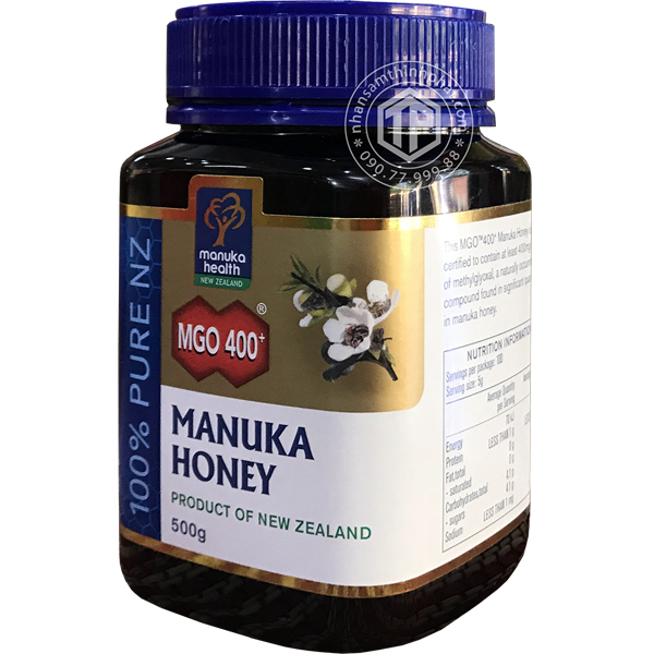 Mật ong Manuka New Zealand 500g 400+