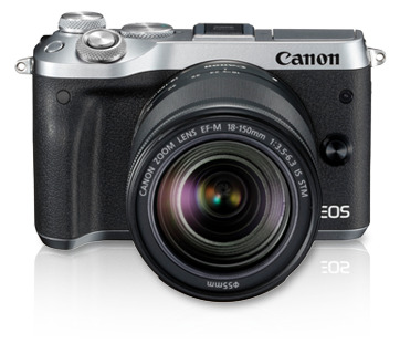 Máy ảnh Canon EOS M6 EF-M18-150