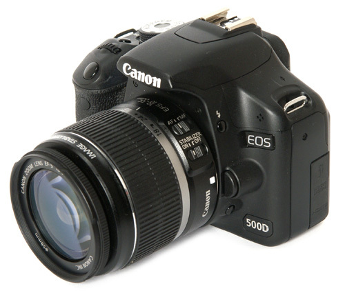 Máy Ảnh Canon EOS 500D kèm lens 18-55 IS