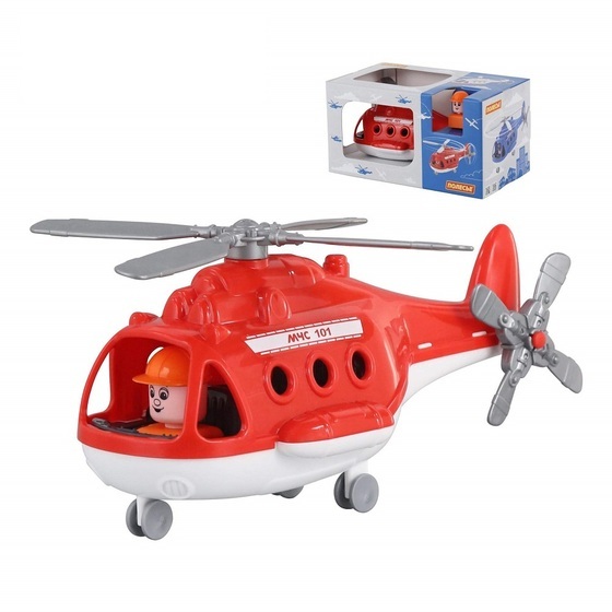 Máy bay trực thăng cứu hỏa Alpha đồ chơi Polesie Toys